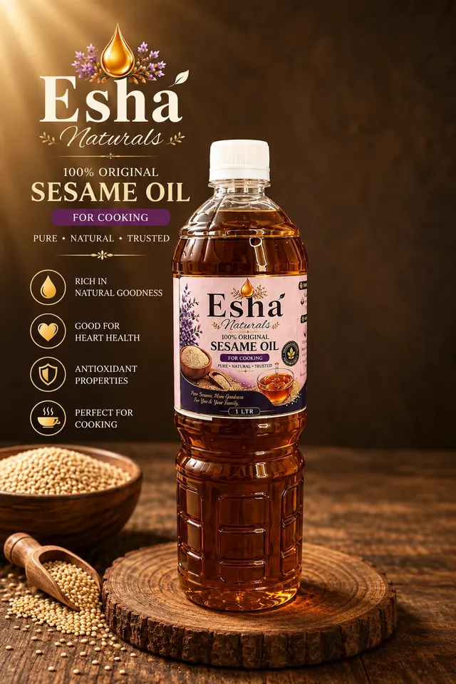 Esha Naturals Sesame Oil poster