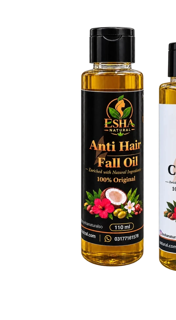 Esha Natural Hair Care Mini Combo with two 110 ml hair oils