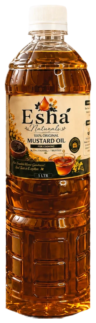 Esha Naturals Mustard Cooking Oil 1 Litre