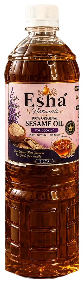 Esha Naturals Sesame Cooking Oil 1 Litre